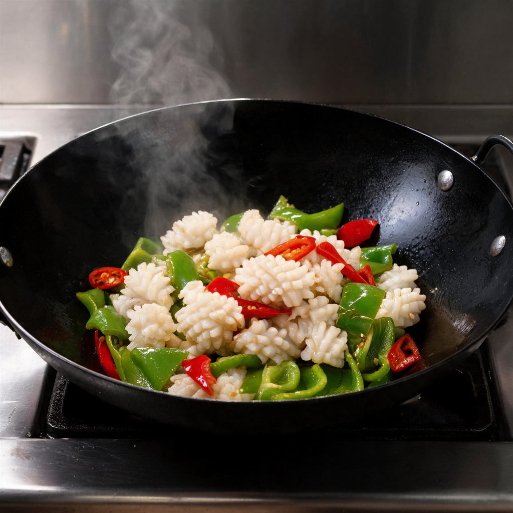 Delicious and Tender Squid Pieces – Perfect for Any Meal