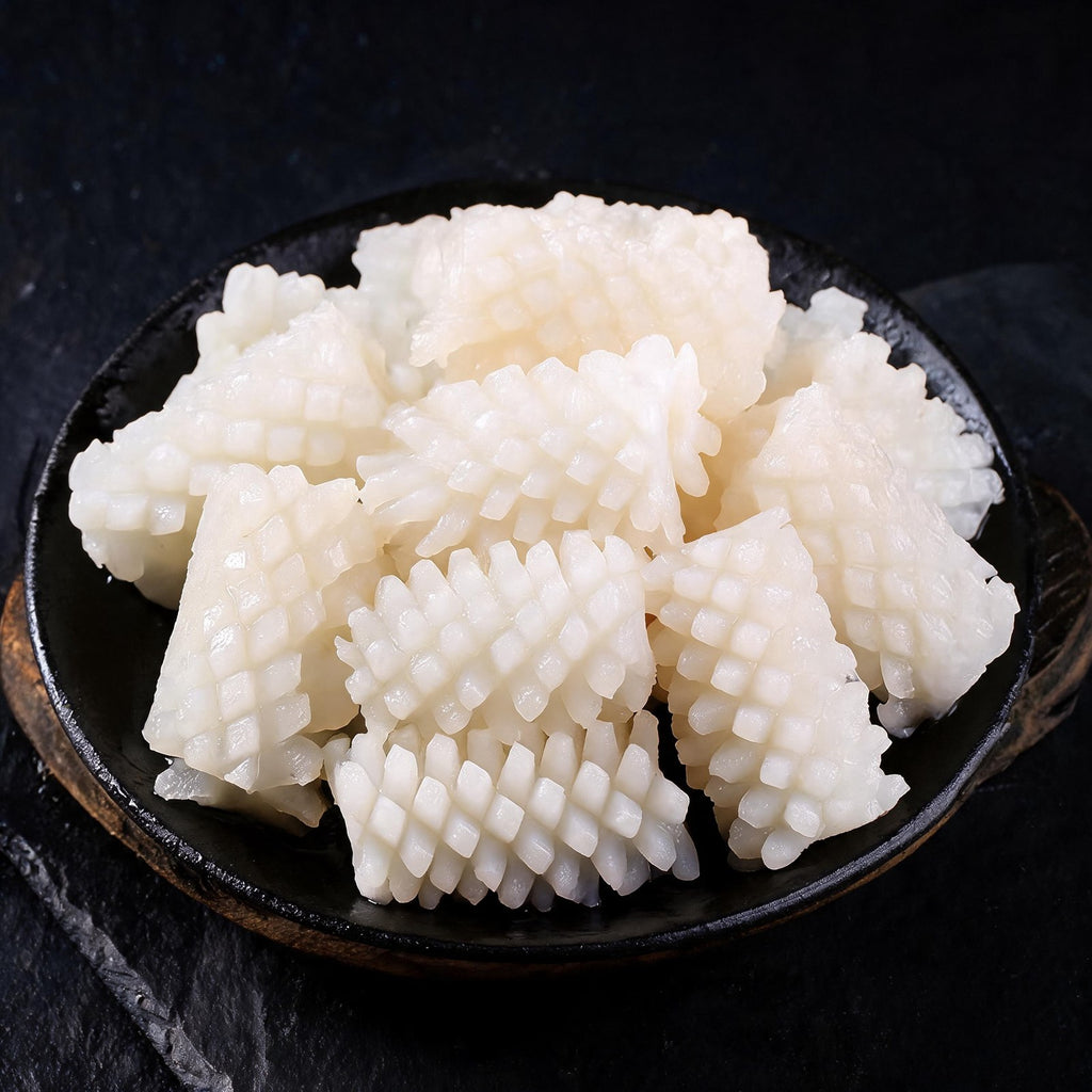 Delicious and Tender Squid Pieces – Perfect for Any Meal